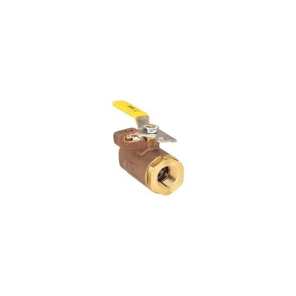 Threaded Pad Locking w/ Auto Drain, 1-1/2in. NPT, Brnz